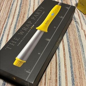 Drybar Vibrant Yellow and Sleek Silver Styling Wand